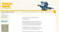 Desktop Screenshot of nativeearth.ca